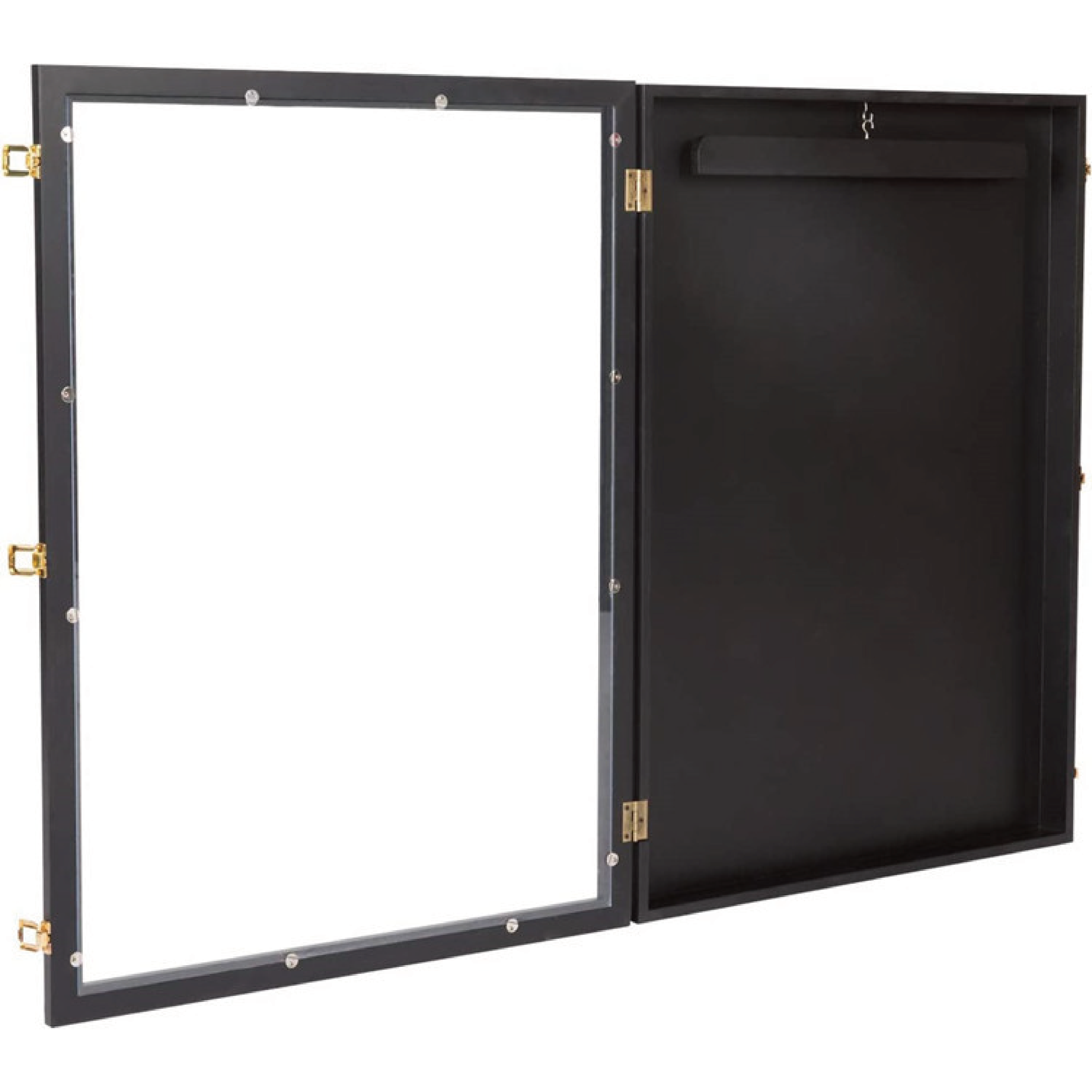 80*60cm Shadow Box for Baseball Basketball Acrylic Hanger & Wall Mount Large Football Jersey Display T Shirt Frame Cases