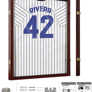 Big Jersey Case Acrylic Display Cases Shadow Box for Baseball Basketball Football Soccer Sport T Shirt Wholesale Jersey Frame