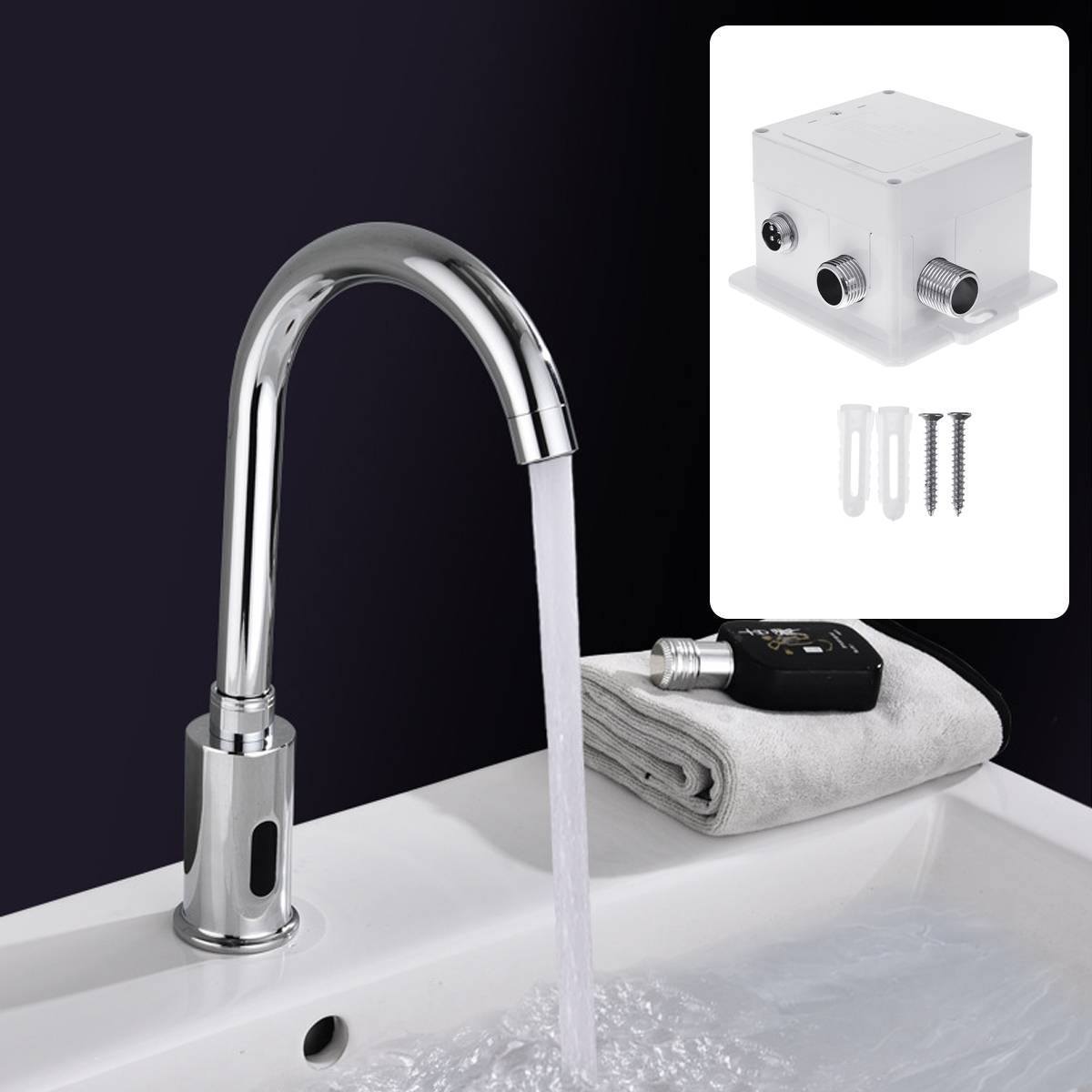 Intelligent Sensor Automatic Touchless Infrared Sink Faucet for Kitchen and Bathroom