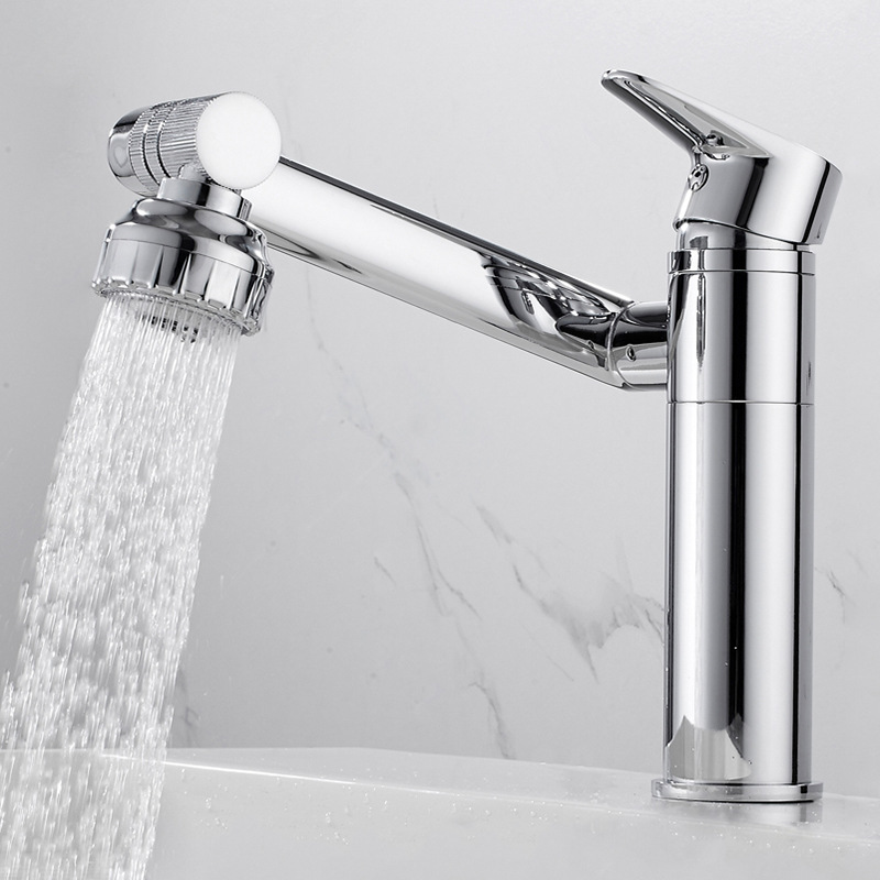 Oem 1080 Degree Water Rotating 1080 Robotic Arm Faucet Universal Model