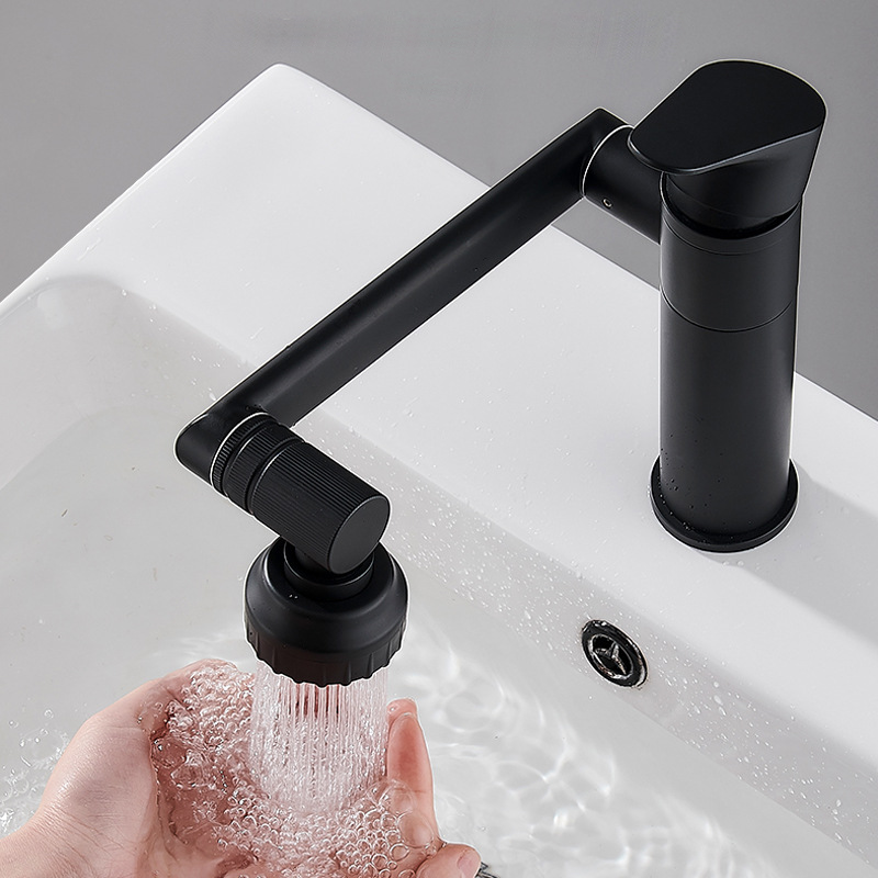 Oem Swivel Robotic Arm Extension 1080 Rotating Splash Filter Faucet