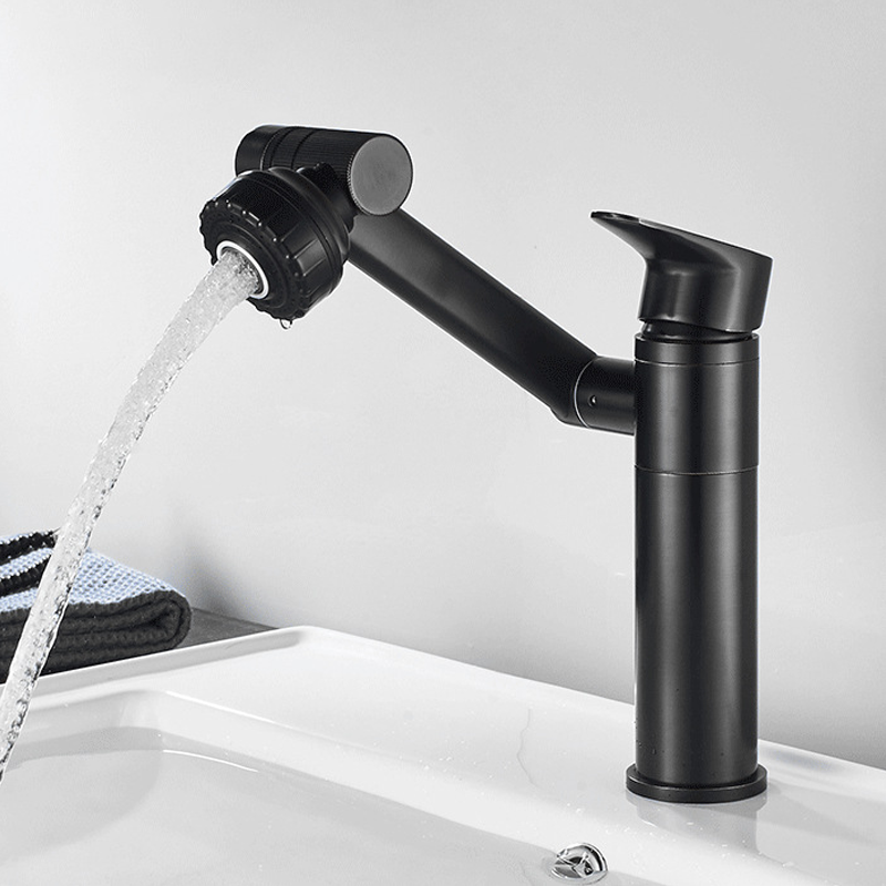 Oem Swivel Robotic Arm Extension 1080 Rotating Splash Filter Faucet