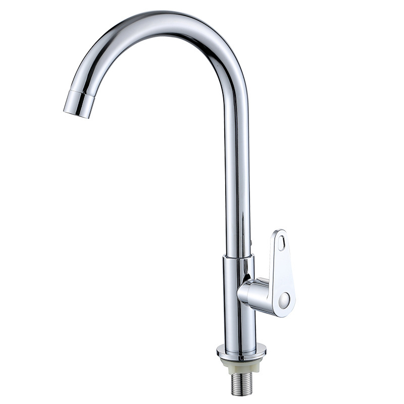 Oem Single Handle Lavatory Economical And Taps Kitchen Faucet Flexible Spout