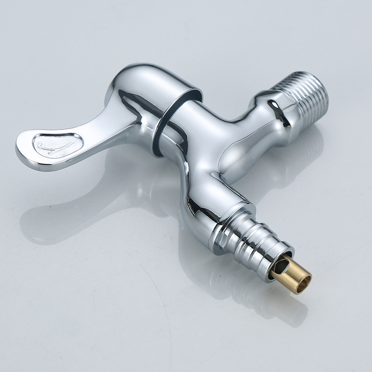 Oem Handle Lever Polish Chrome 1/2 Nickel Plated Water Tap Faucet For South American Brass Bibcock Valve