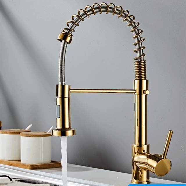 Factory Waterfall Gold Digital Display And Bath Faucet Kitchen Pure