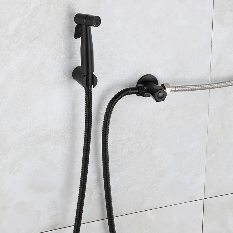 angle valve two way 1/2 inch bathroom angle valve mixer tap with shower hygienic shower double outlet angle valve sets