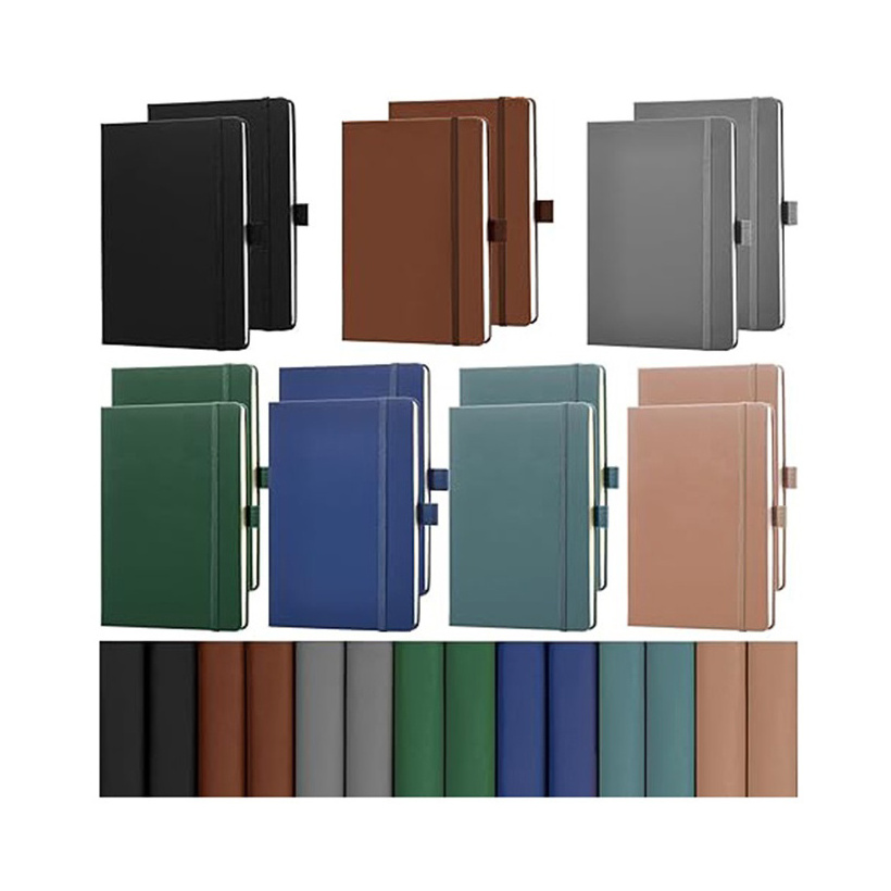 Manufacturer Journal A5 Softcover PU Leather Note Book Business Office Notebook With Custom Logo