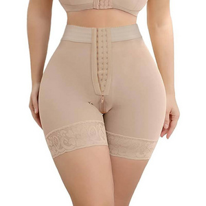 Custom Tummy Control BBL Shapewear Fajas Shorts Butt Lifter Enhancer Seamless Colombian Faja Shorts Butt Lifter Shaper