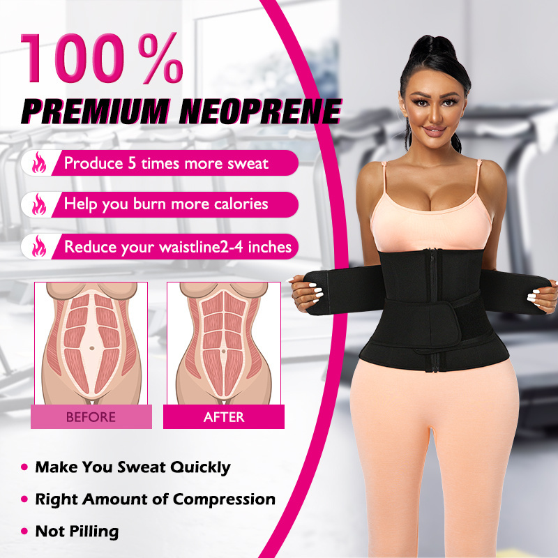 NANBIN Factory Waist Trainer Wholesale Custom Neoprene Body Shaper Corset