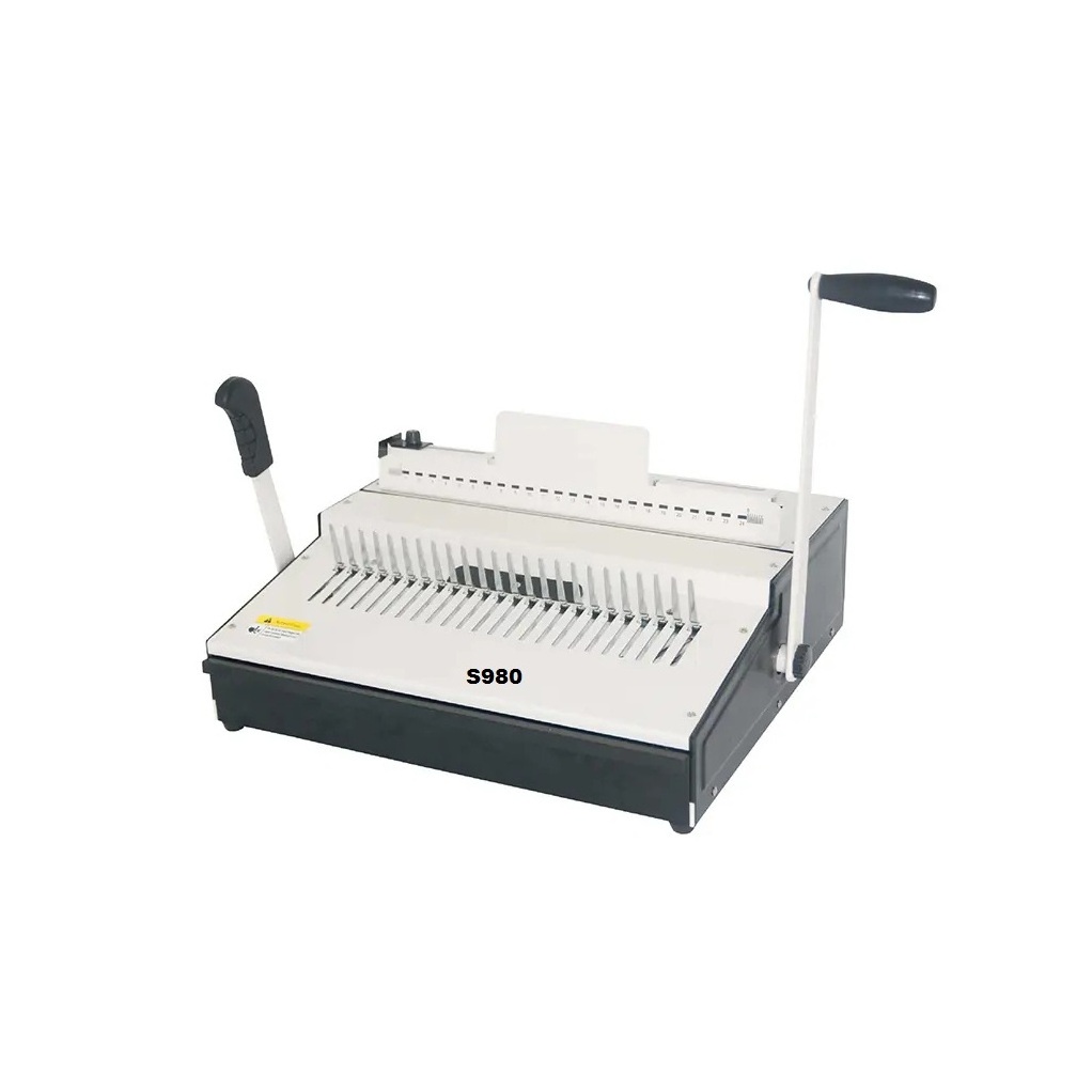 NanBo S980 Manual plastic Comb binder Binding Machine