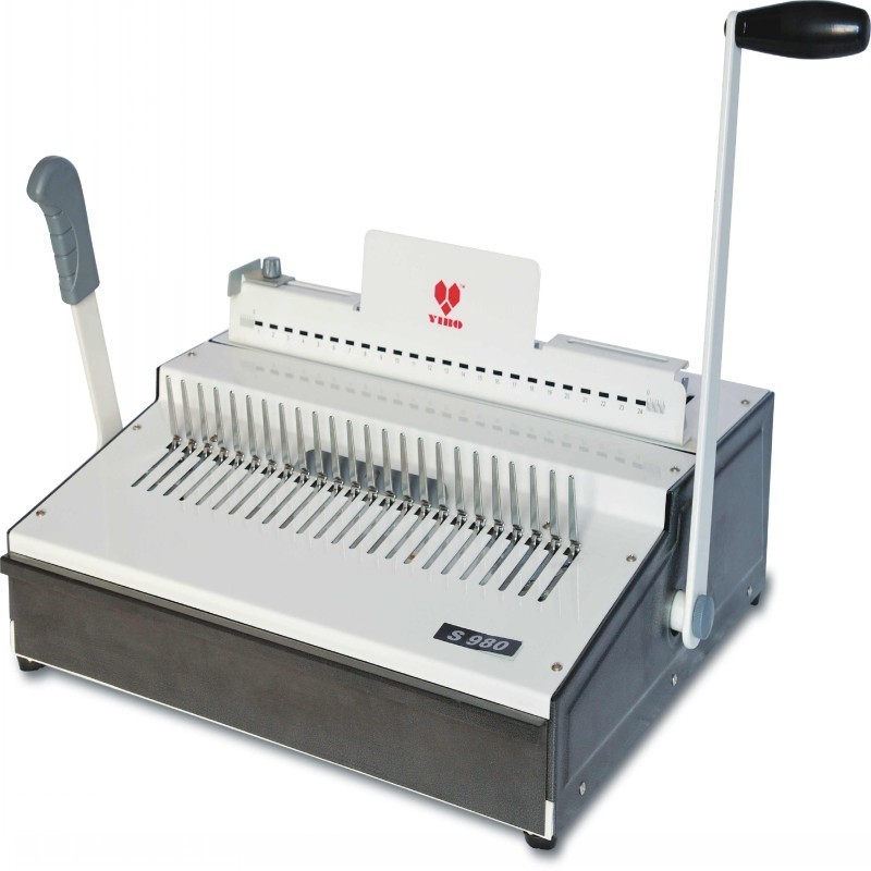 NanBo S980 Manual plastic Comb binder Binding Machine