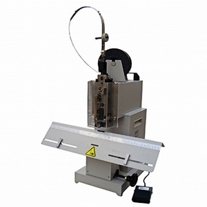 DTD-101 electric book binding machine flat saddle stitching machine wire book single head wire staple machine