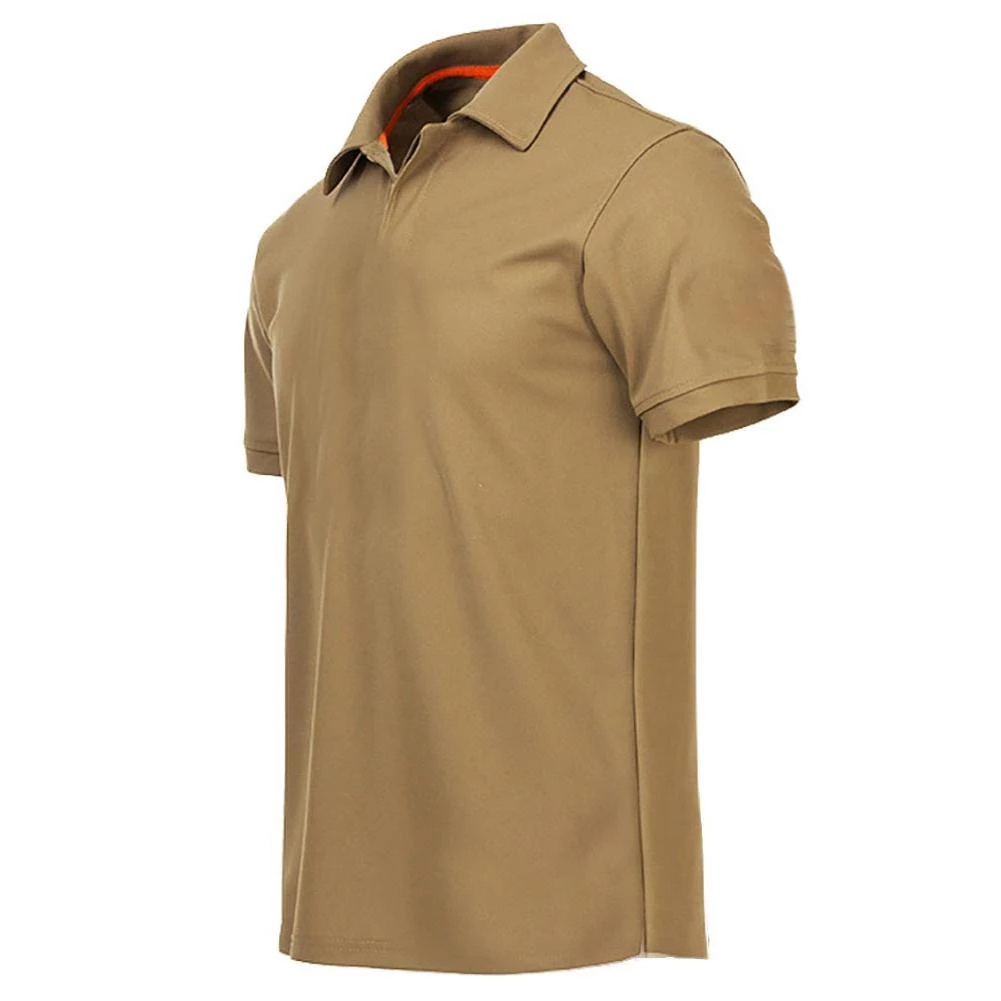 New Men's T-shirt Summer Classic Cotton Short Sleeve Tee Shirt Men Casual Solid Tops Male Business Golf T Shits men's polo shirt