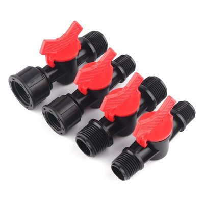 16-32mm Plastic Drip Pipe Mini Valve Black Connection Other Watering & Irrigation Plastic Valve Box for Irrigation System