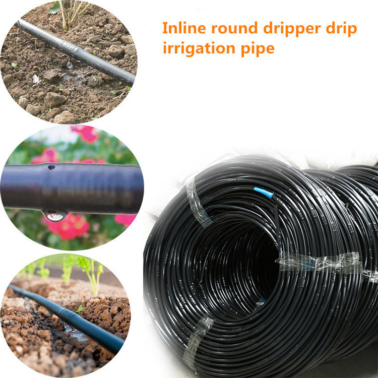 China Factory Dn16mm Agricultural Cylindrical Drip Irrigation Pipe LDPE Drip Tube Made Of Polyethylene