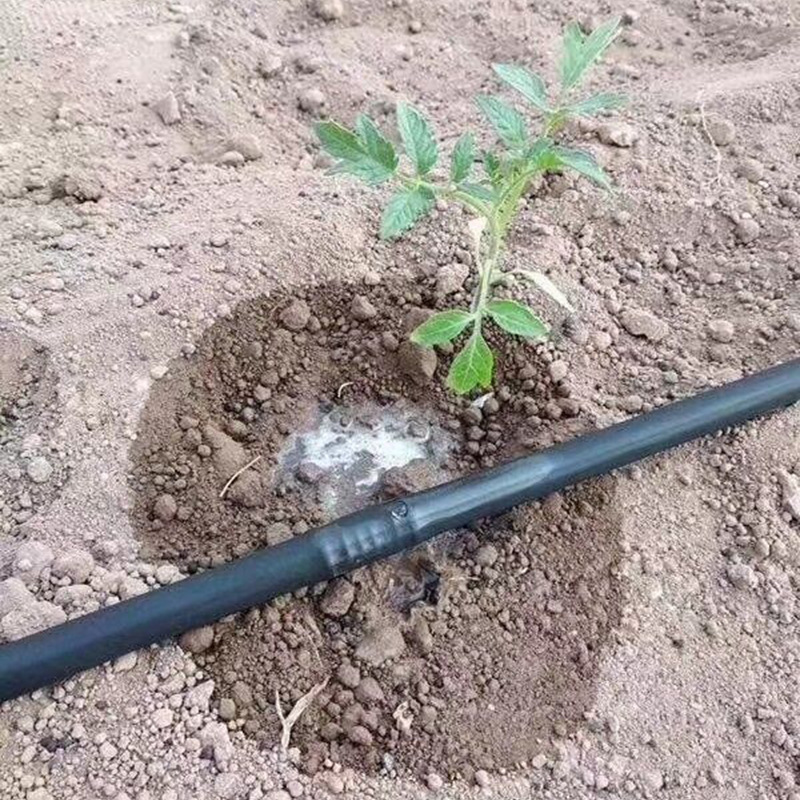 China Factory Dn16mm Agricultural Cylindrical Drip Irrigation Pipe LDPE Drip Tube Made Of Polyethylene