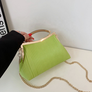 2022 New Drop Shipping Tassel PU Quality-Bags Cross Chain Shoulder Designer Small Jelly Bag Women Luxury Vegan Leather Handbags