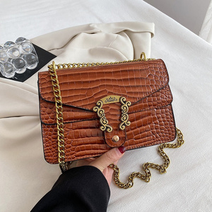 2023 New Small Jelly Fashion Ladies Chain Shoulder Snake Skin Handbags Girls Luxury Hand Bag Hot Sell Purses For Woman