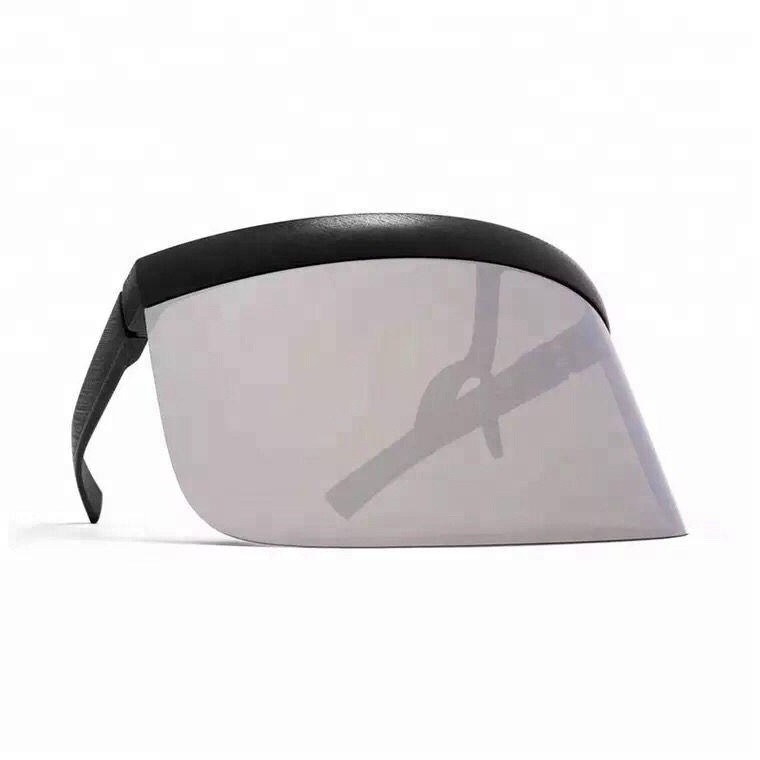 Crazy Party Shield Visor Glasses 2018 Big Size Frame Women Daisuke Style Party Sun Shade Anti-peeping Sunscreen  Sunglasses