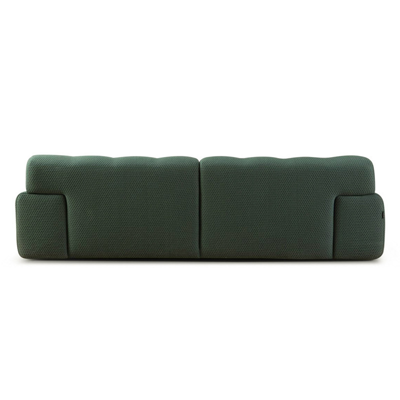 Arabic Floor Seating Sofa Dark Green Lifestyle Living Furniturel Luxury Curved Designer Sofa