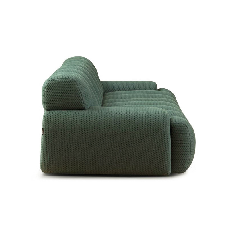 Arabic Floor Seating Sofa Dark Green Lifestyle Living Furniturel Luxury Curved Designer Sofa