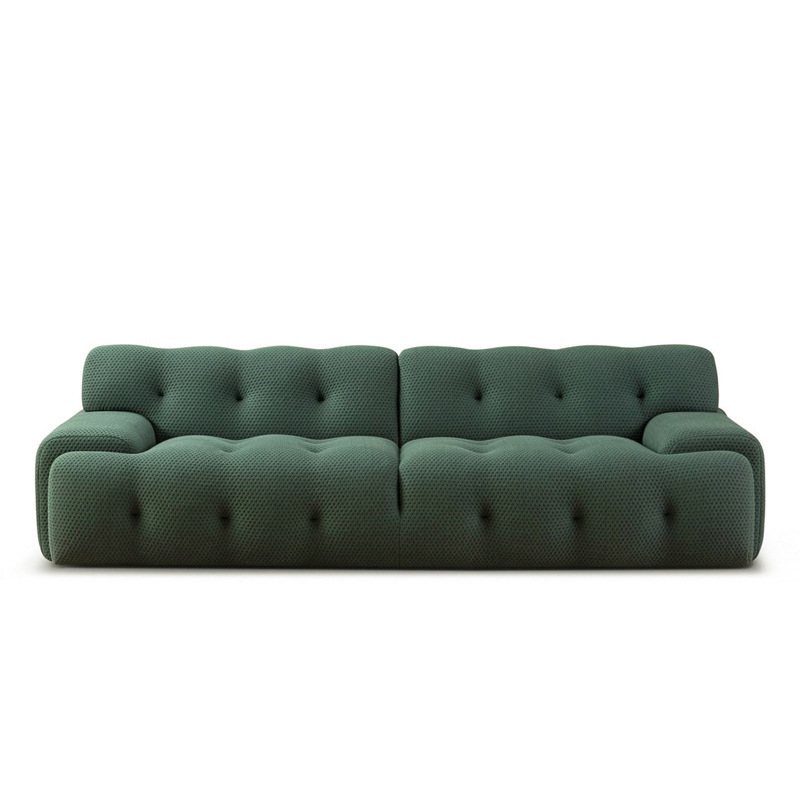 Arabic Floor Seating Sofa Dark Green Lifestyle Living Furniturel Luxury Curved Designer Sofa