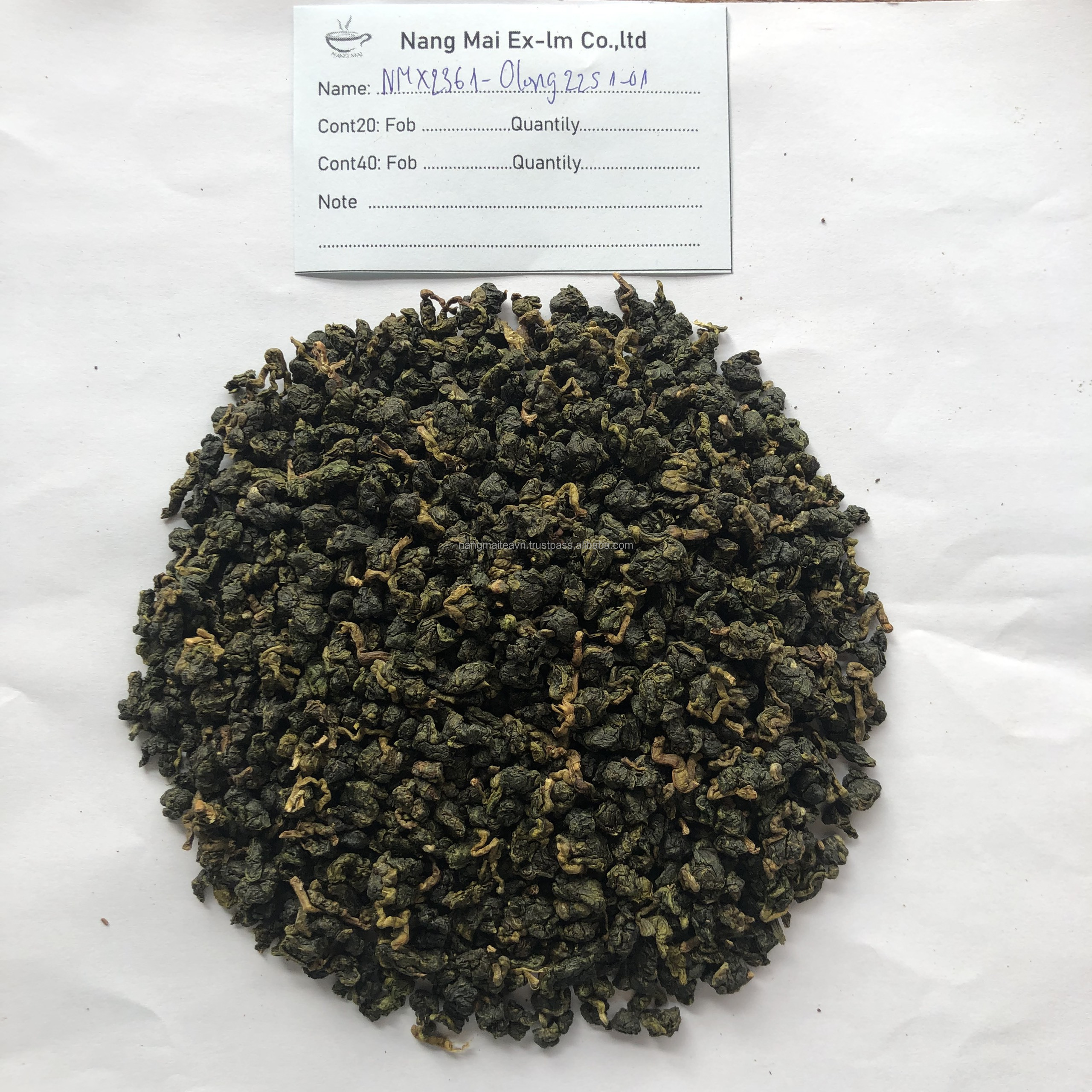 Delicate Oolong Tea Finest Aromatic Flavor High Mountain in Lai Chau Vietnam Taiwanese Wu Long Cha Direct From Vietnam Factory