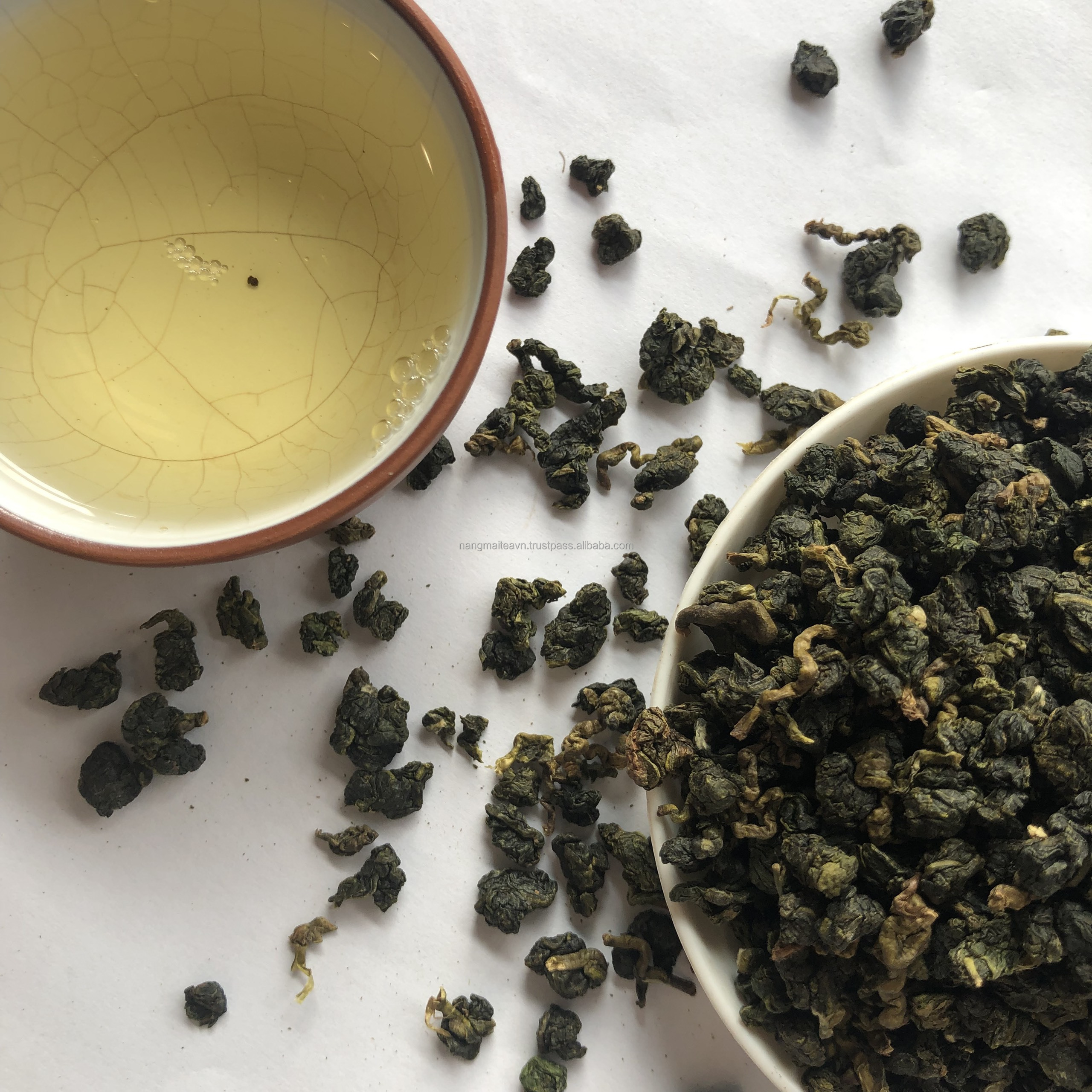 Delicate Oolong Tea Finest Aromatic Flavor High Mountain in Lai Chau Vietnam Taiwanese Wu Long Cha Direct From Vietnam Factory