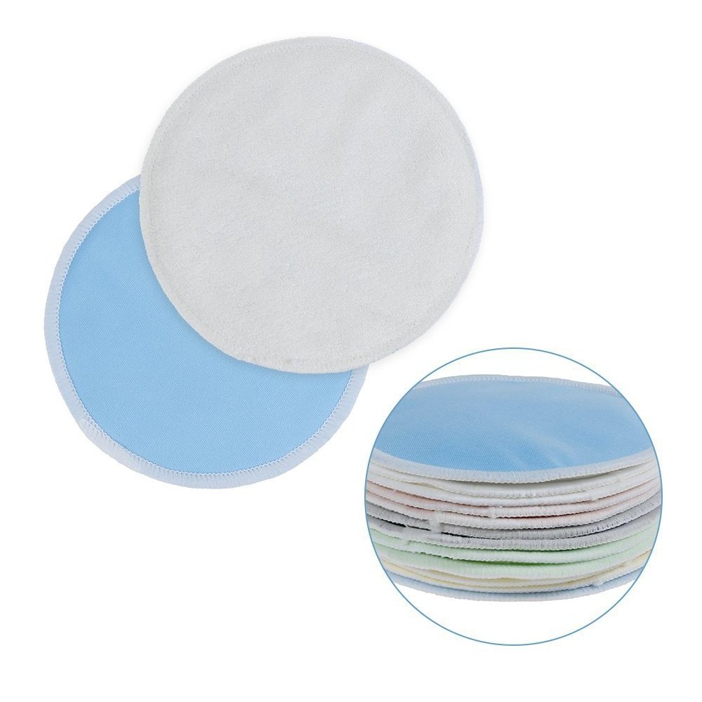 FuAn baby High Quality bamboo nursing pads reusable Breast Leaking Pads bamboo nursing breast pads free sample