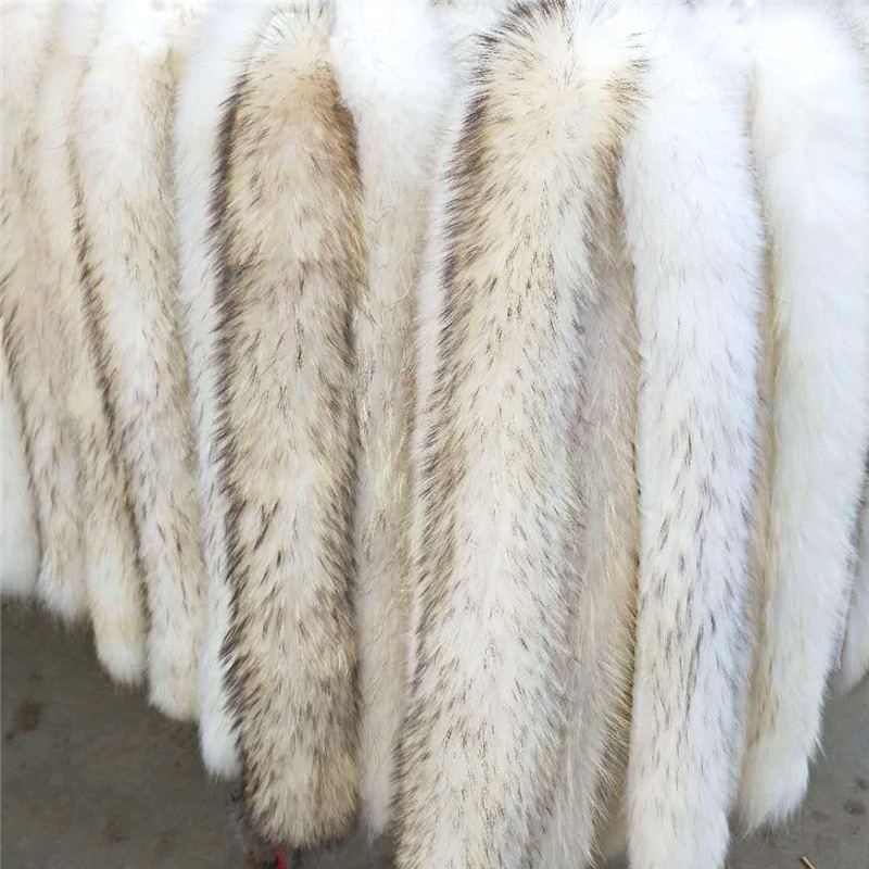 Raccoon Fur Collar For Winter Coats Real Raccoon Fur Trim