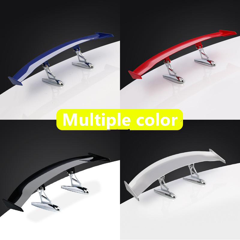 China Supplier Adjustable Spoiler Car Carbon Fiber Rear Wing Racing trunk Tail Spoiler