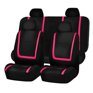 Car Accessories Universal Auto Seat Fabric Multi-color Covers Set Fabric Car Seat Cover