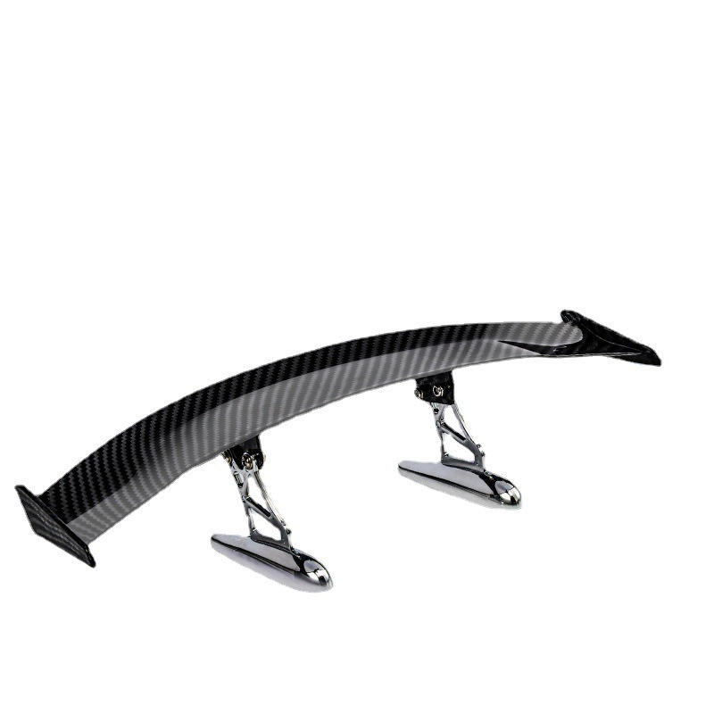 China Supplier Adjustable Spoiler Car Carbon Fiber Rear Wing Racing trunk Tail Spoiler