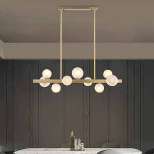 Premium Quality Design Style Simple Antique Brass Chandelier For Home Ceiling Led Light Round