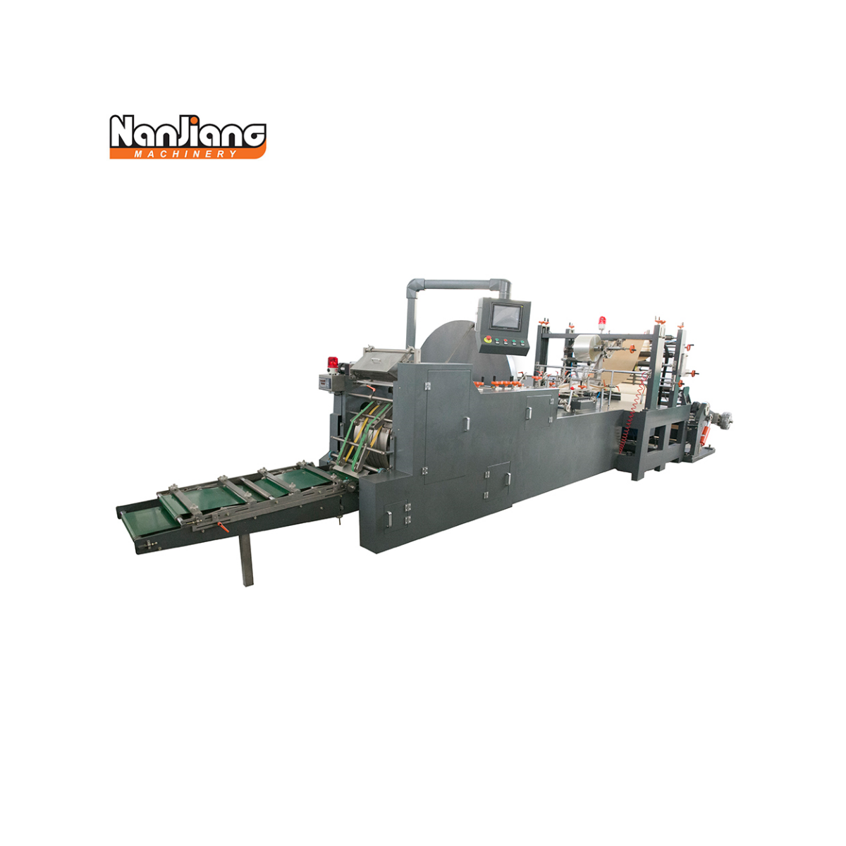 WFD-600 sharp bottom paper bag making machine printing cost-saving v bottom paper bag making machine simple paper bag machine