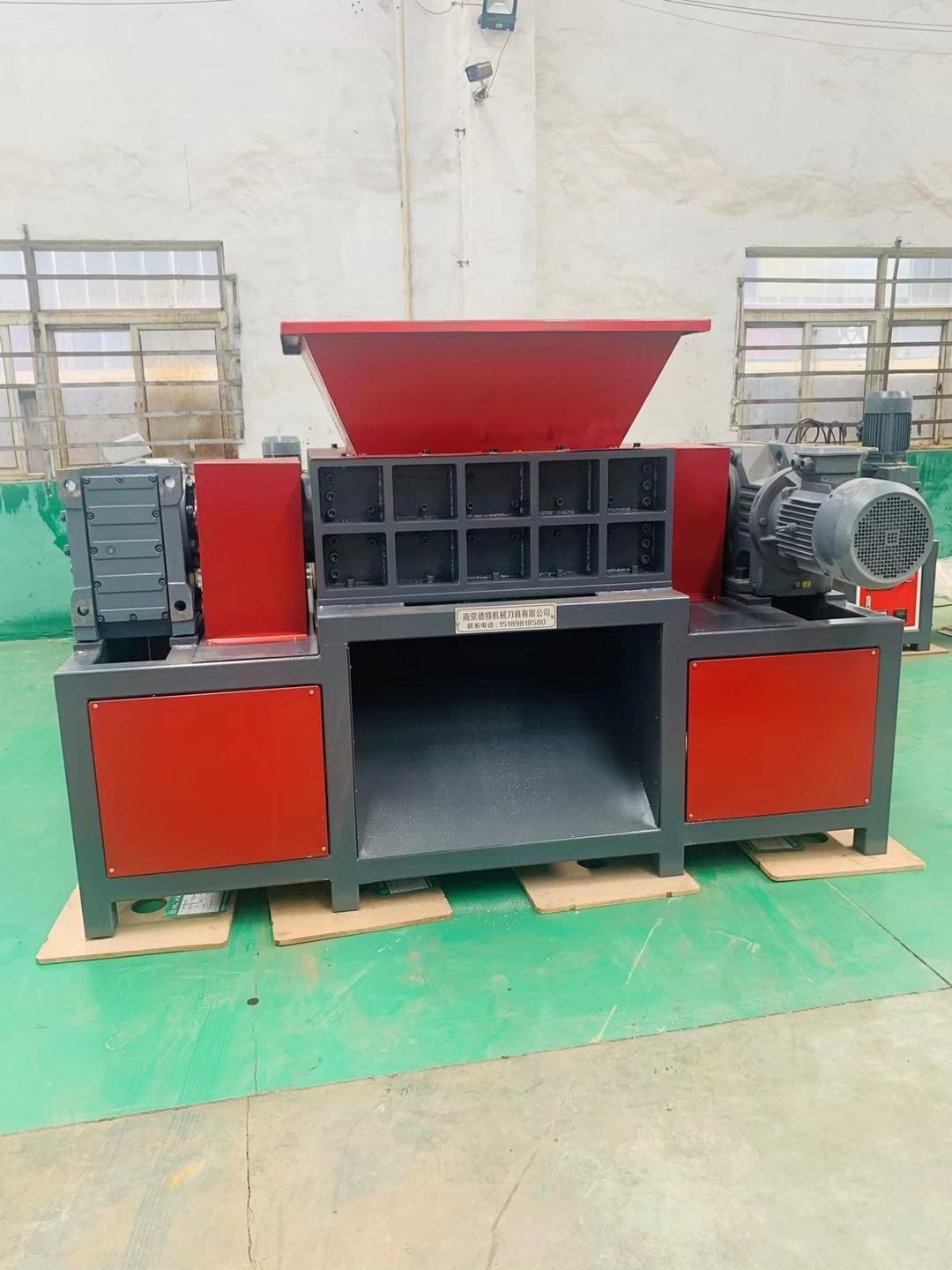 Dete Used Tire Shredder For Sale Waste Textile Shredder Machine Scrap Metal Steel Shredder