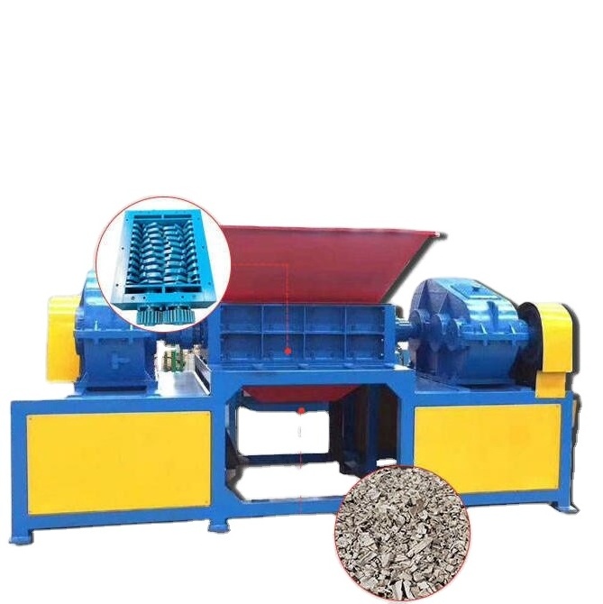 Dete portable mobile tire shredder machine