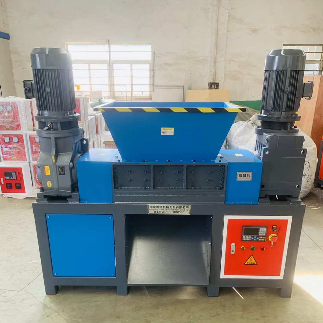 Dete Waste Rubber Tyre Recycling Machine Shredder Used Tyre Recycling Plant/Tire Shredder