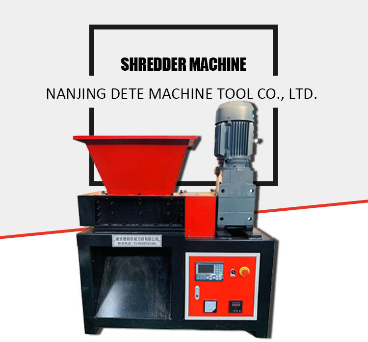 easy operation domestic garbage shredder machine industrial shredder