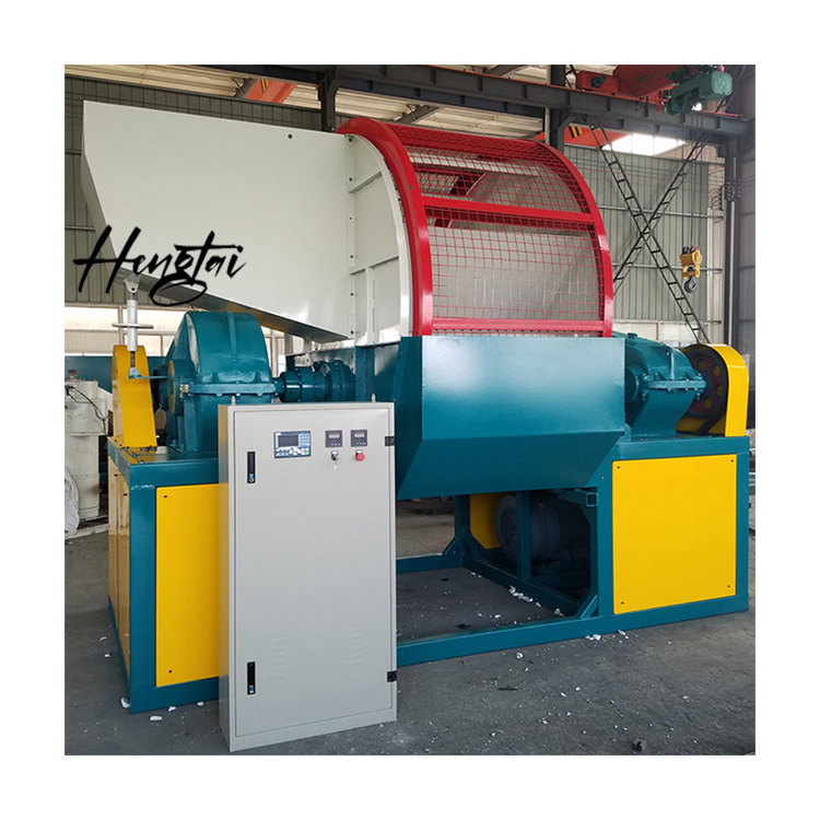 Factory Mini Shredder Used Car Low Speed Plastic Crusher Tire Shredder Waste Tyre Recycling Machine