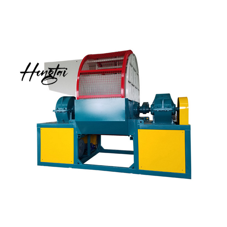 Factory Mini Shredder Used Car Low Speed Plastic Crusher Tire Shredder Waste Tyre Recycling Machine