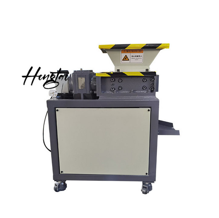 Mini Double Shaft Garbage Scrap Crusher Shredder 200Model Metal Small Plastic Shredder Machine