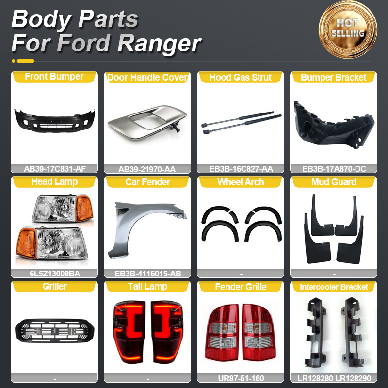 PERFECTRAIL Manufacturer Car Body Kit Auto Spare Parts Accessories For Ford Ranger T6 T7 T8