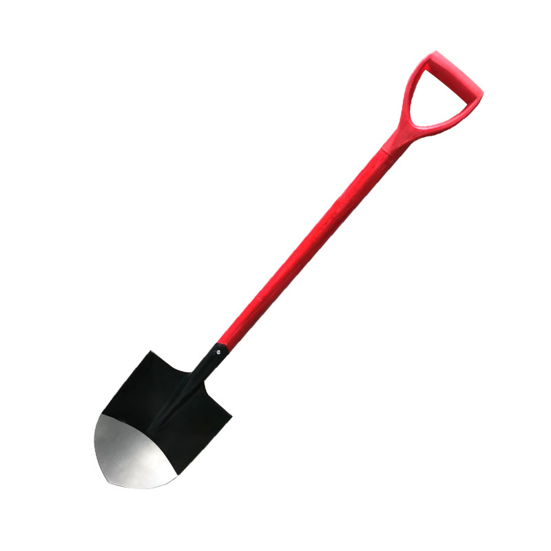 Manufacturers Supply Multi-Spec Fire Shovels Sharp Snow Nose Garden Spade with Wooden Handle for Farming and Gardening