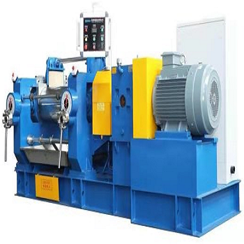 rubber sheeting lab two roller/rolling open mixing mill machine