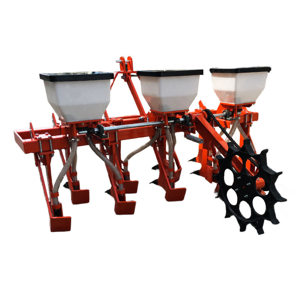 3-Row Corn Planter Tractor Mounted Corn Seed Planter with Fertilizer