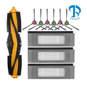 Kit Fit for Ecovacs OZMO 950 920 T8 T5 T9 N8 Hepa Filters Side Brushes Main Brush T9/T9+/N8 PRO Ecovacs Deeboot N8 Pro