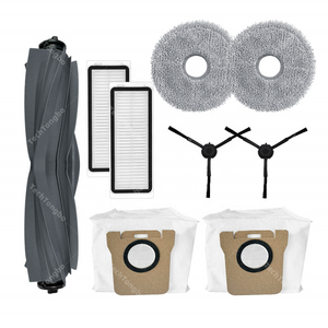 Kit Fit for Dreame Bot L20 Ultra / L30 Ultra Roller Brush Side Brush Hepa Filter Mop Cloth Dust Bag Robotic Vacuum Cleaner Parts