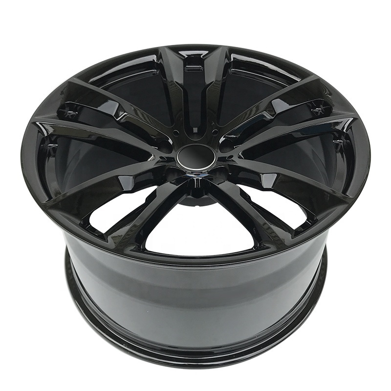 Gloss Black 17 18 19 20 21 22 inch car rims 6061aluminum alloy forged wheel For BMW