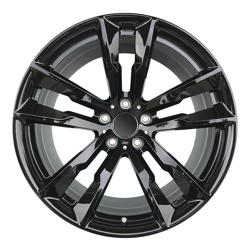 Gloss Black 17 18 19 20 21 22 inch car rims 6061aluminum alloy forged wheel For BMW